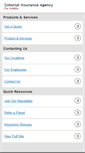 Mobile Screenshot of colonial-ins.com